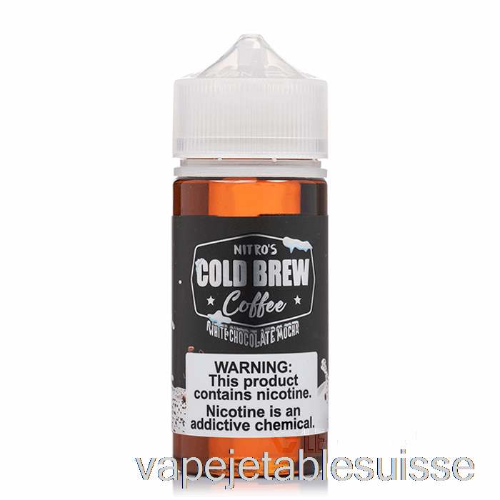 Vape Suisse Chocolat Blanc Moka - Infusion Froide Nitros - 100ml 6mg